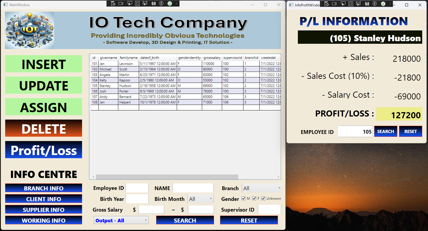 SQL project